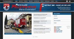 Desktop Screenshot of ff-mariaenzersdorf.at